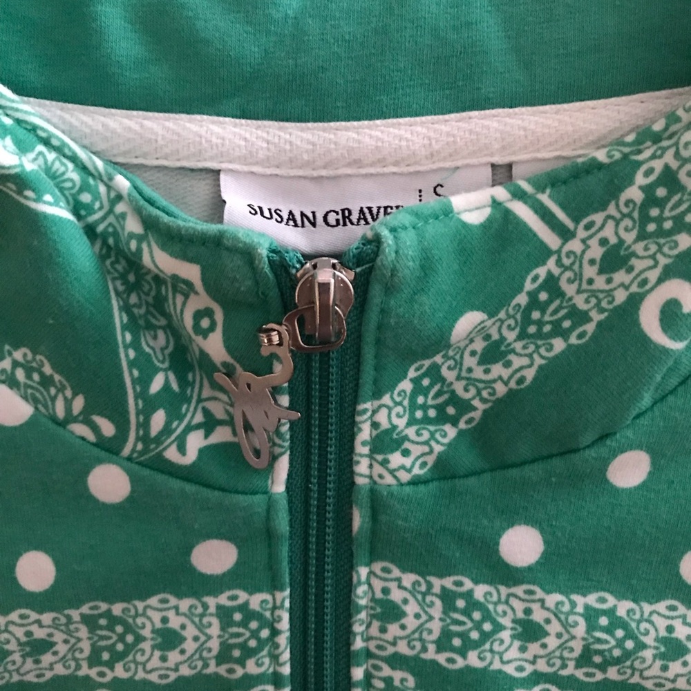 Susan Graver Beautiful Top SZ M - Picture 3 of 7